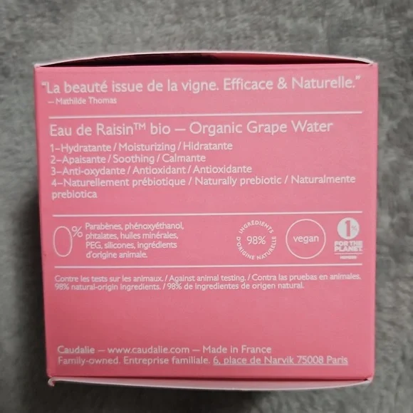 Caudalie Vinosource-Hydra Grape Water Gel Moisturizer 50ml - Picture 3 of 5